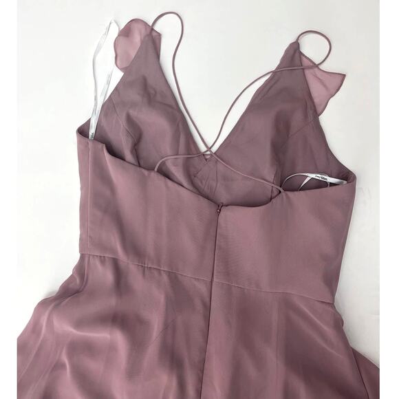 Jenny Parkham Bridesmaid Dress Dusty Rose Size 10 NWOT ORG $220 - Picture 7 of 8